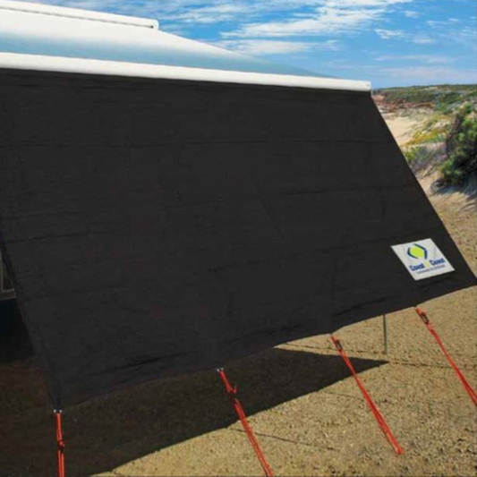 Premium Box Awning Sunscreen (Black)