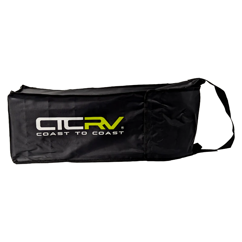 3 Step Levelling Ramp with Chock + Carry Bag - Pair