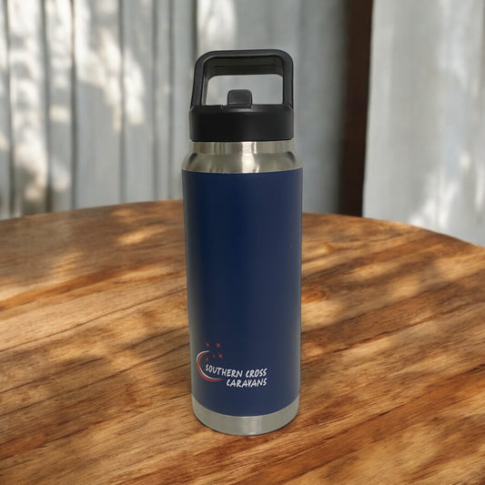 Southern Cross Caravans Insulated Bottle with straw lid