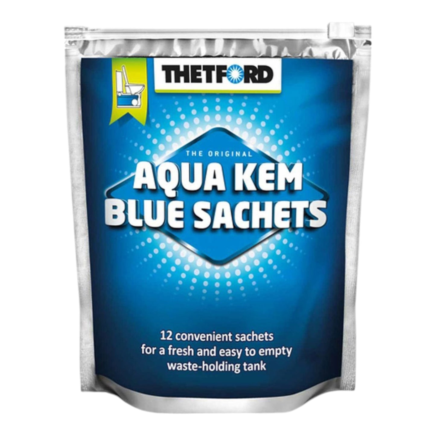 Thetford Aqua Kem Blue Sachets - Odour Control, 12 Pack