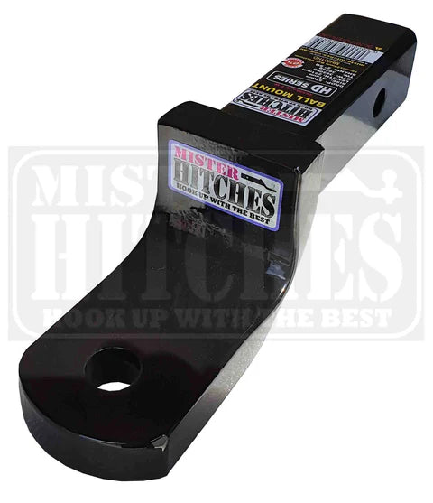 Mister Hitches Heavy Duty Ball Mount - 57mm Drop/31mm Rise, 3650kg MH001HD