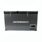 Companion 100L Dual Zone Fridge/Freezer - Heavy-Duty Outdoor Fridge