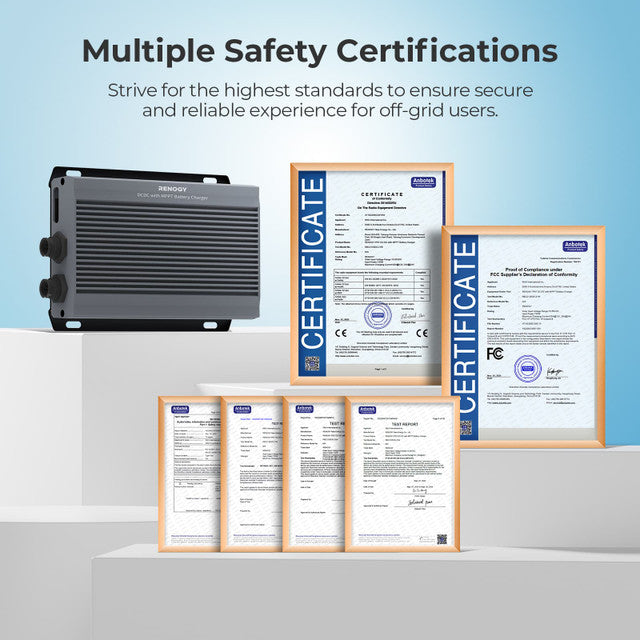 Renogy IP67 50A DC-DC Battery Charger with MPPT - Waterproof