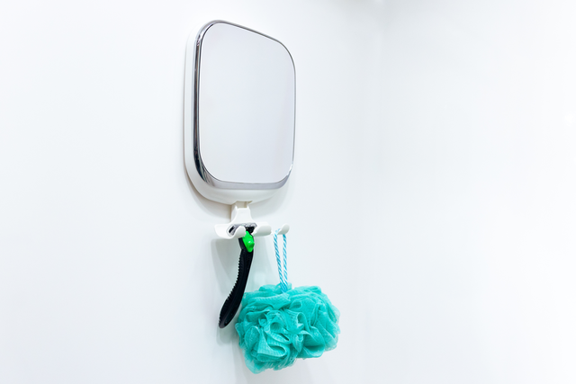 Suction Companion Suction Mirror - Fogless with Accessory Hooks