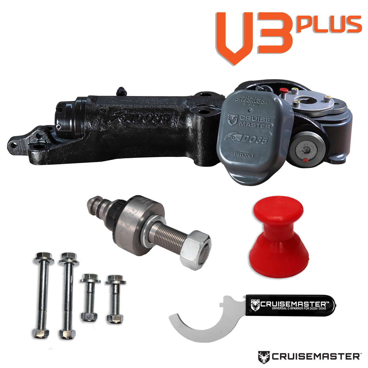 Cruisemaster DO35 V3 - 3.5 Tonne Articulating Pin Coupling