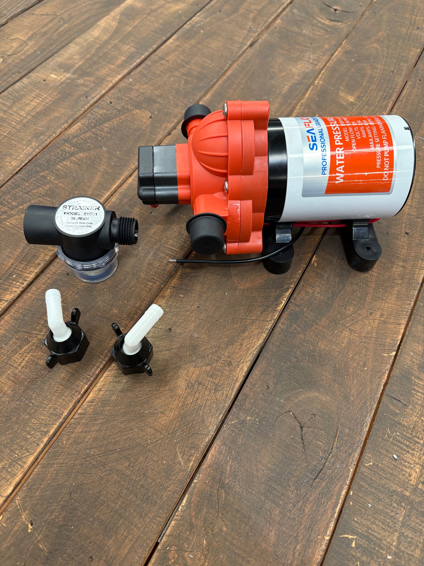 Seaflo 33 series automatic demand diaphragm pump