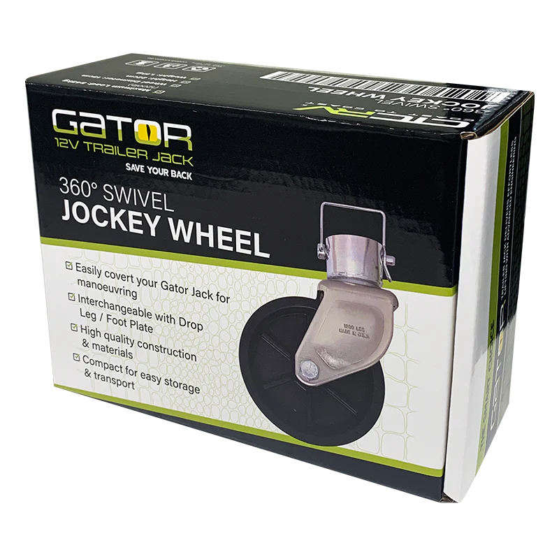Gator 360 Swivel Jockey Wheel- 545kg Capacity