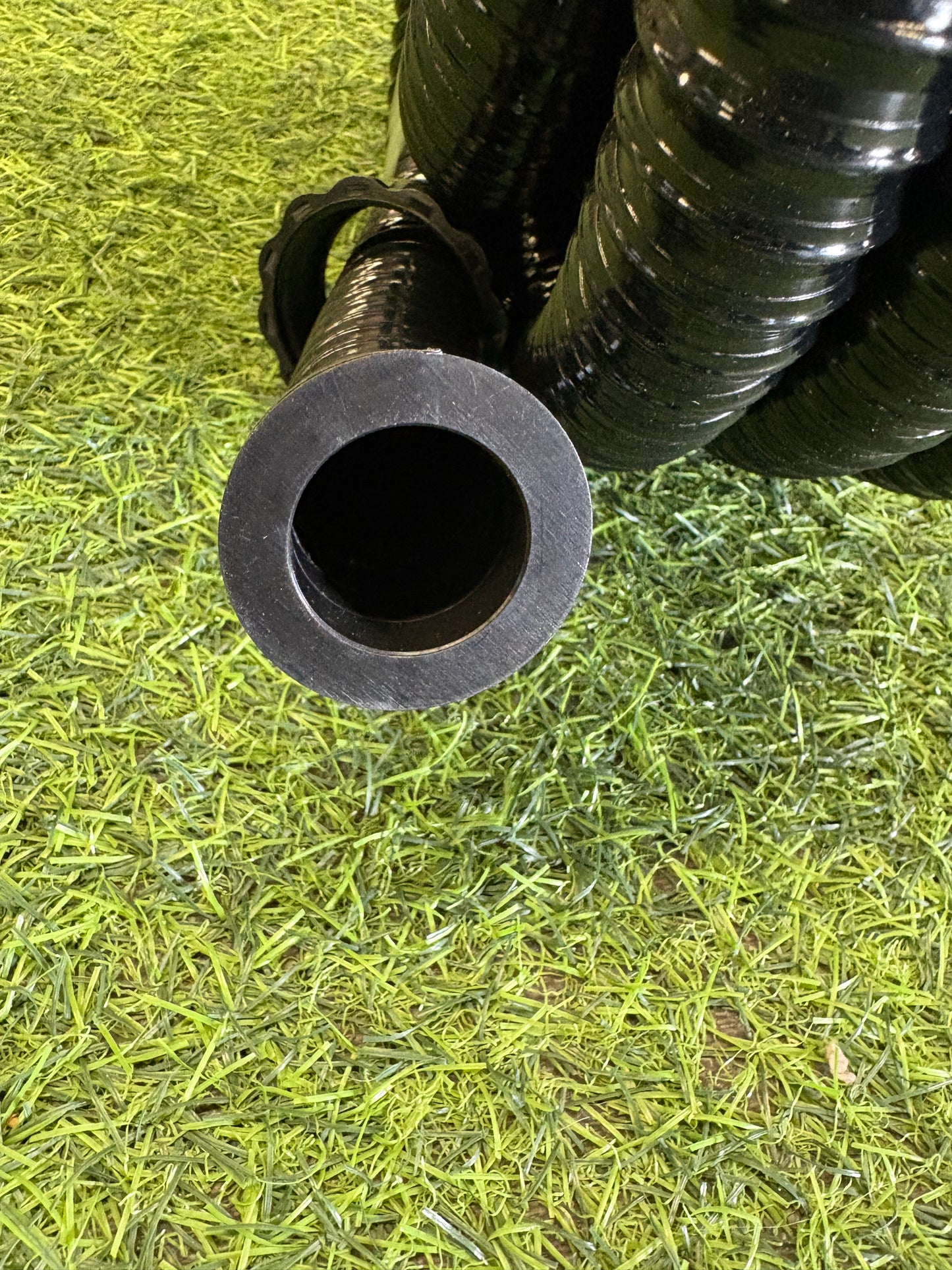 Sullage Waste Hose with 40mm Fitting-5m BLK Roll- 27mm I.D.