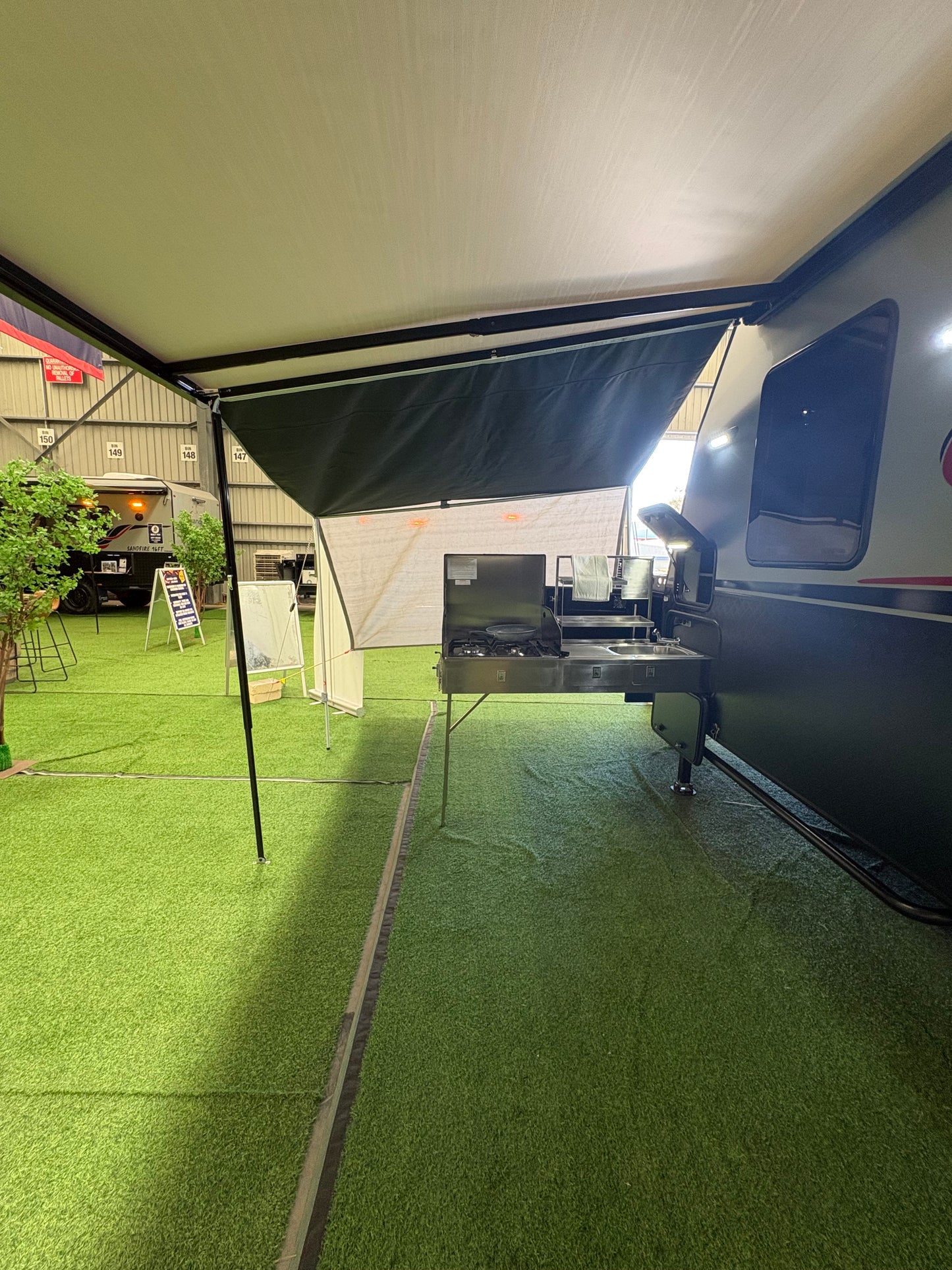 Caravan Side Porch Extension Kit