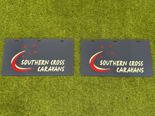 Southern Cross Caravans Front Mud Flaps Pair