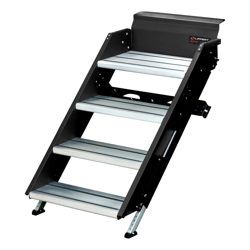 Lippert Solid Step Premium RV Steps- 30" Quad