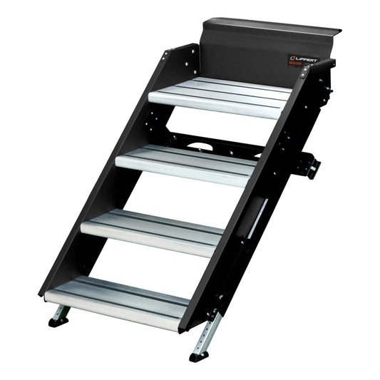 Lippert Solid Step Premium RV Steps- 30" Quad