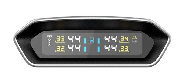 Oricom Multicolour Display Tyre Pressure Monitor- External Sensor TPS10- 4E (4 External)