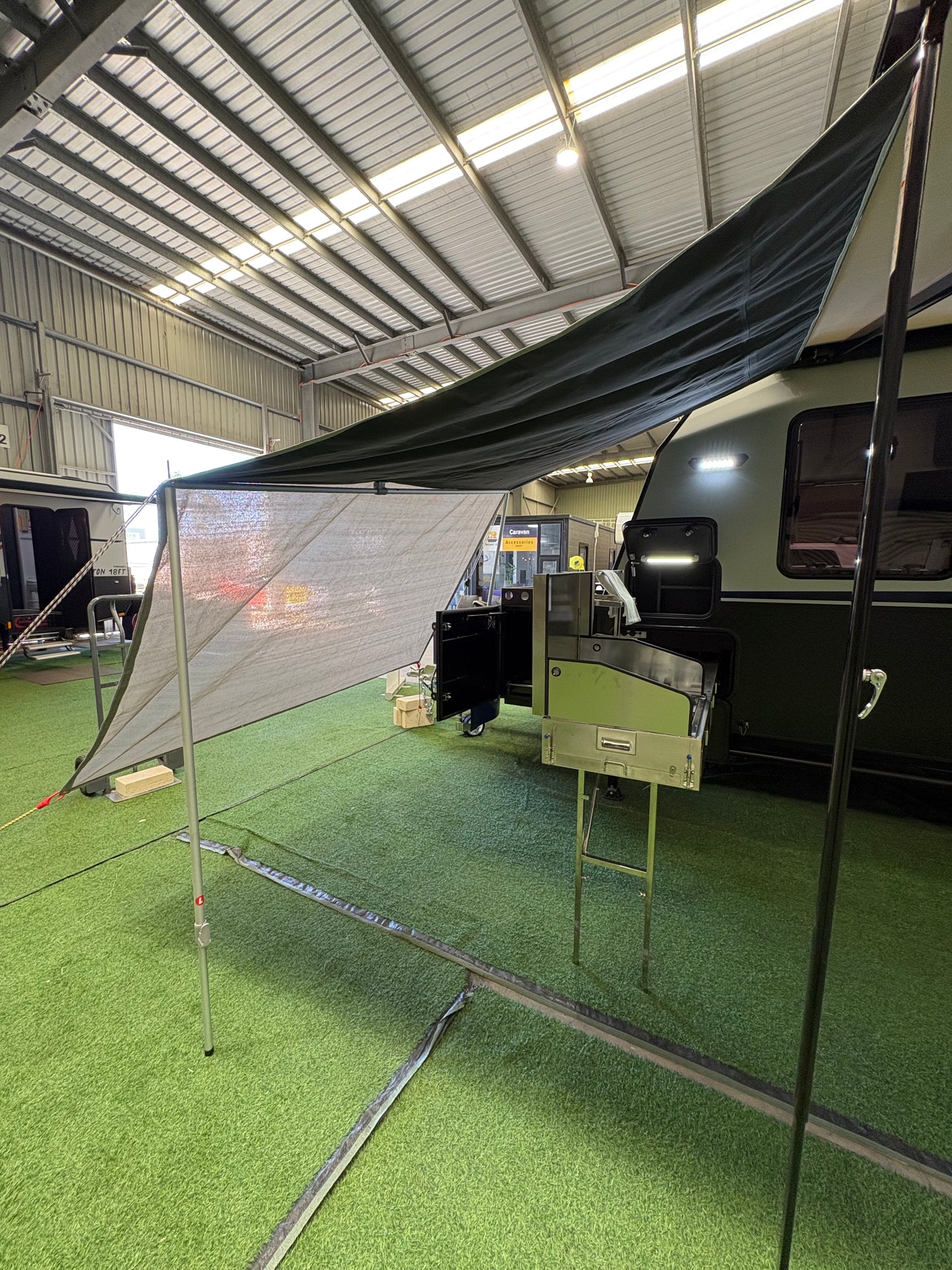 Caravan Side Porch Extension Kit