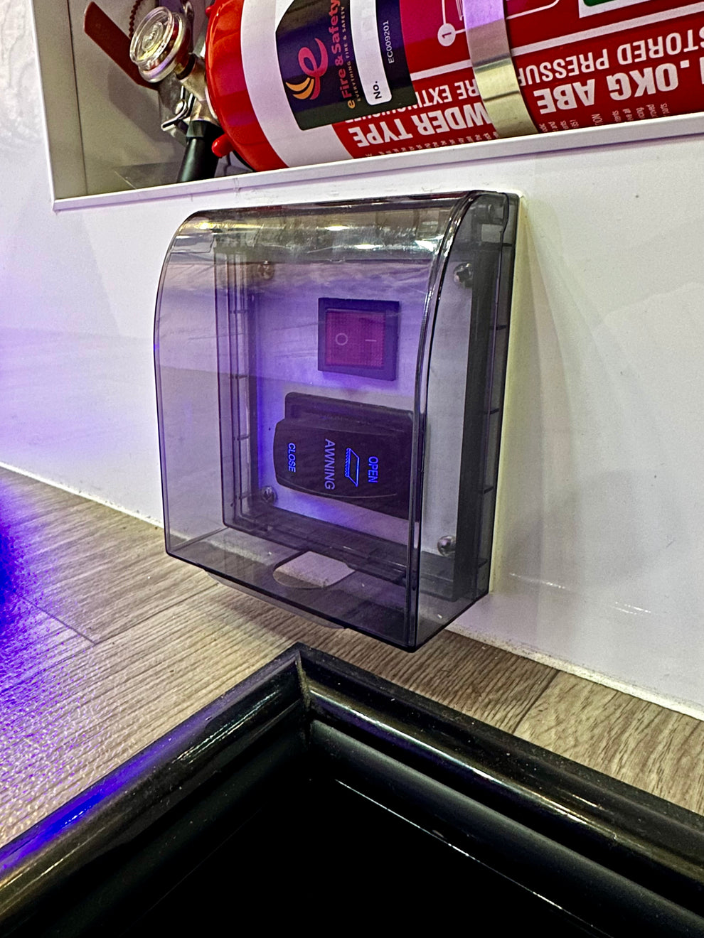 Bionic RV Awning Switch Cover | Quick Install & Child-Proof Design
