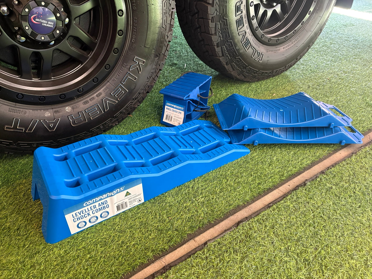 Caravan Levelling Kit- Fast and Stable Set up In Minutes- Save $20!