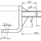 Mister Hitches Heavy Duty Ball Mount - 152mm Drop/127mm Rise, 3650kg