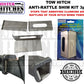 Mister Hitches Anti-Rattle Shim Kit - 3 Piece Stainless Steel