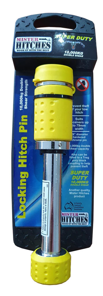 Hitch Pin Lock - DO35/Poly Block, 10,000kg Super Duty