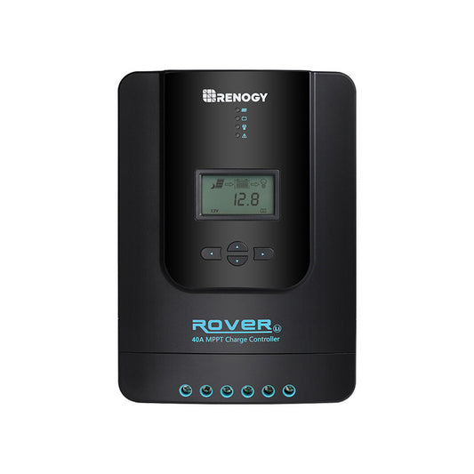 Renogy Rover 40A MPPT Solar Charge Controller - Smart & Efficient