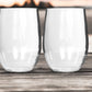 Campfire Tritan Stemless Red Wine Glasses 590ml (2 Pack) | Shatterproof & BPA-Free