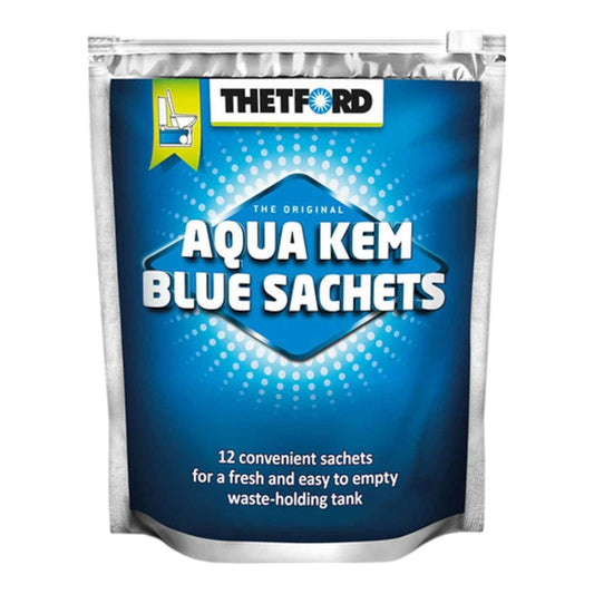 Thetford Aqua Kem Blue Sachets - Odour Control, 12 Pack