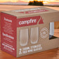 Campfire Tritan Stemless Red Wine Glasses 590ml (2 Pack) | Shatterproof & BPA-Free