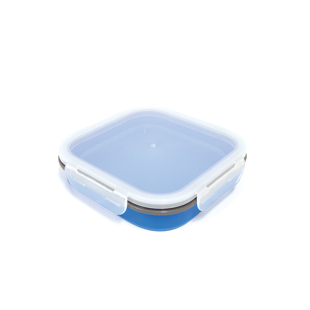 Companion Popup Food Containers (Blue, 3 Pack) | Collapsible & BPA-Free