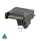 Elecbrake controller with flat plug adapter