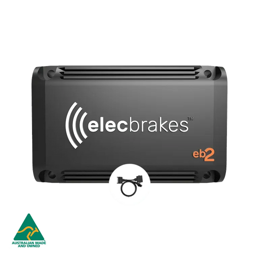 Elecbrake controller with flat plug adapter