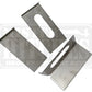 Mister Hitches Anti-Rattle Shim Kit - 3 Piece Stainless Steel