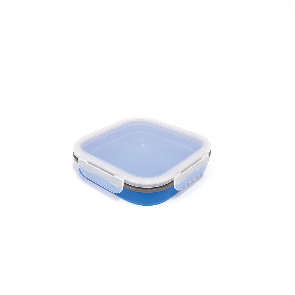 Companion Popup Food Containers (Blue, 3 Pack) | Collapsible & BPA-Free